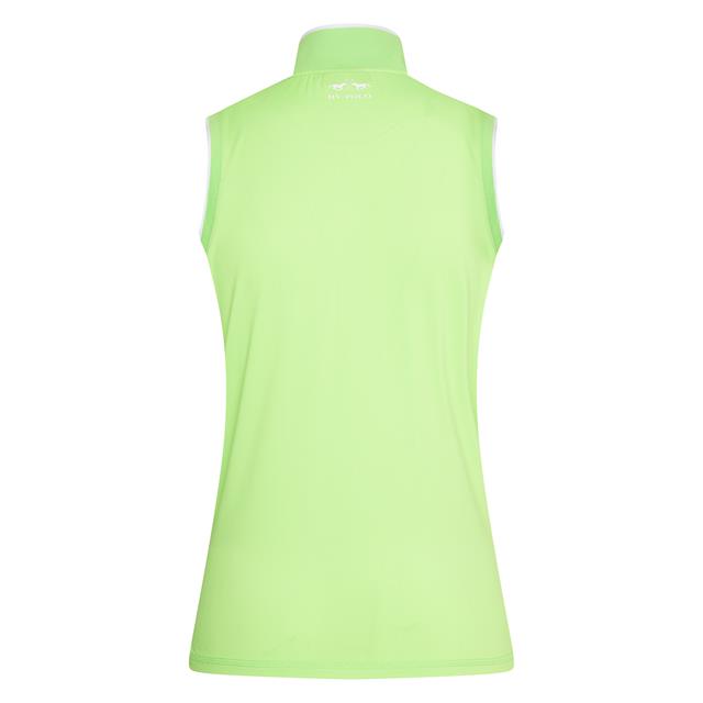 Polo HV POLO Favouritas Tech Mouwloos Lichtgroen