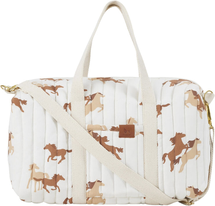 Fabelab Quilted Gym Bag - Wild at Heart Multi print