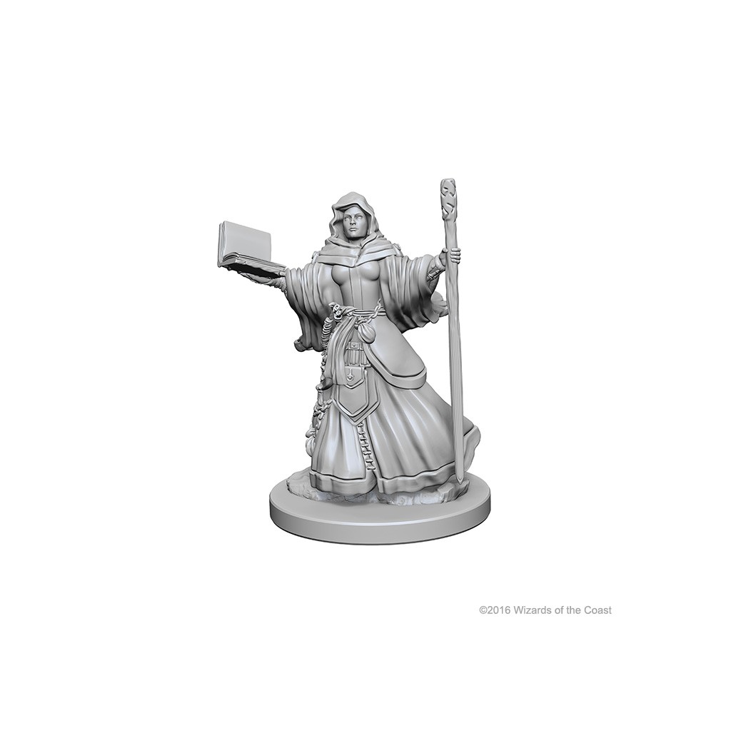 D&D Nolzur's Marvelous Unpainted Miniatures: Human Female Wizard