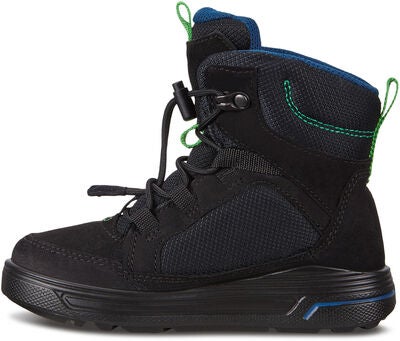 ECCO Urban Snowboarder Sko, Black/Poseidon