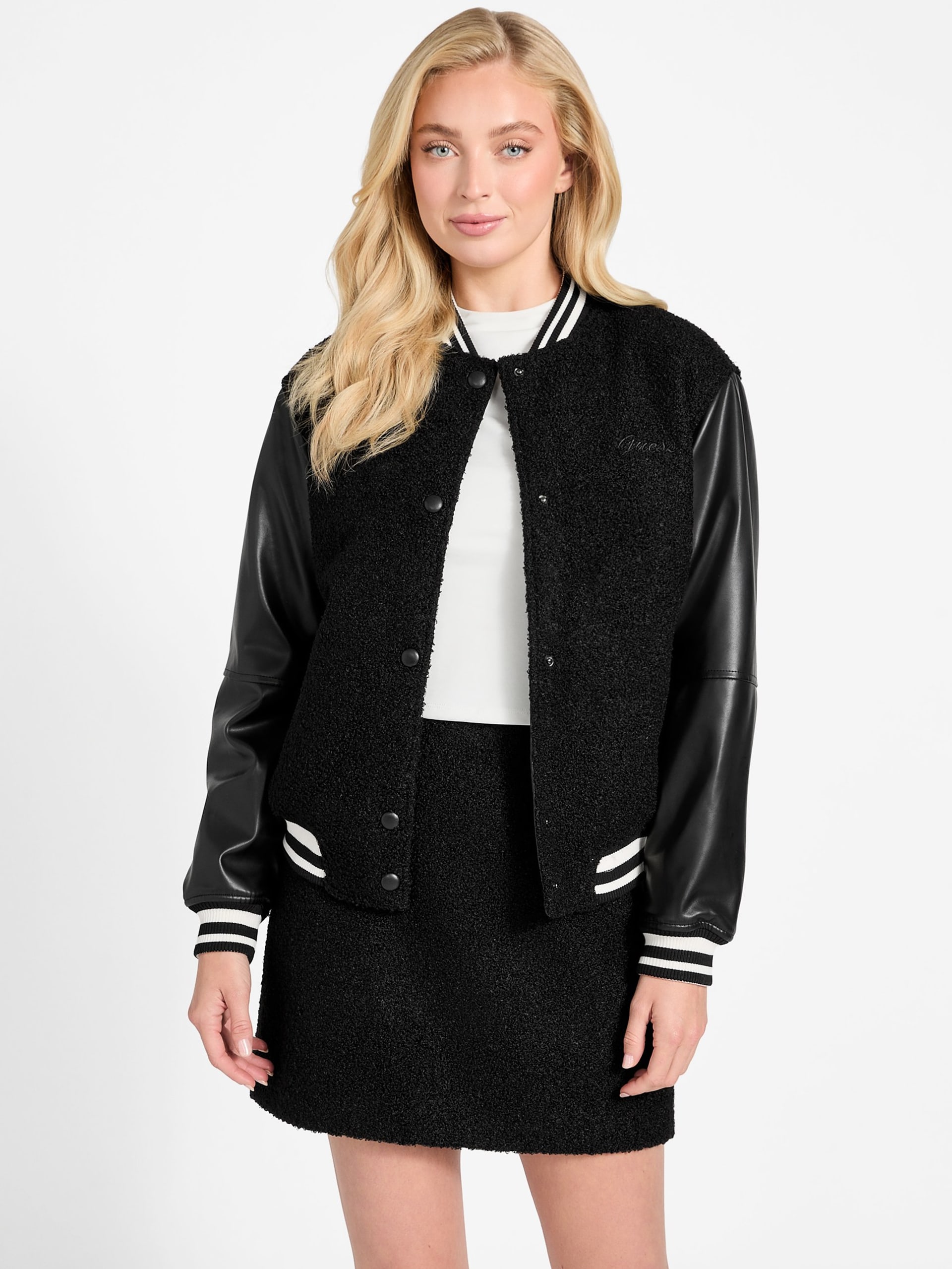 Jaqueta Eco Danielle Boucle Varsity