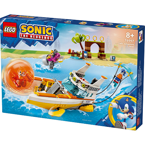 LEGO Sonic the Hedgehog Tails' actionbåd 76997