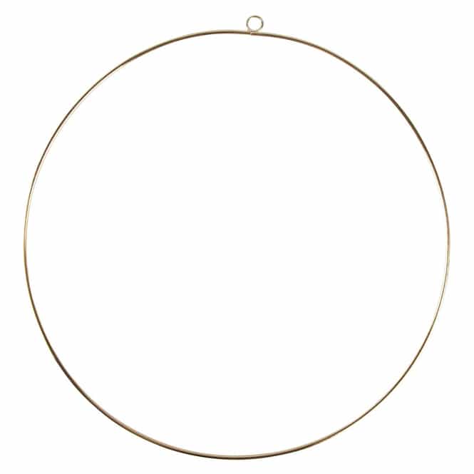 Dekohänger - Ringe - 3 Stück - gold