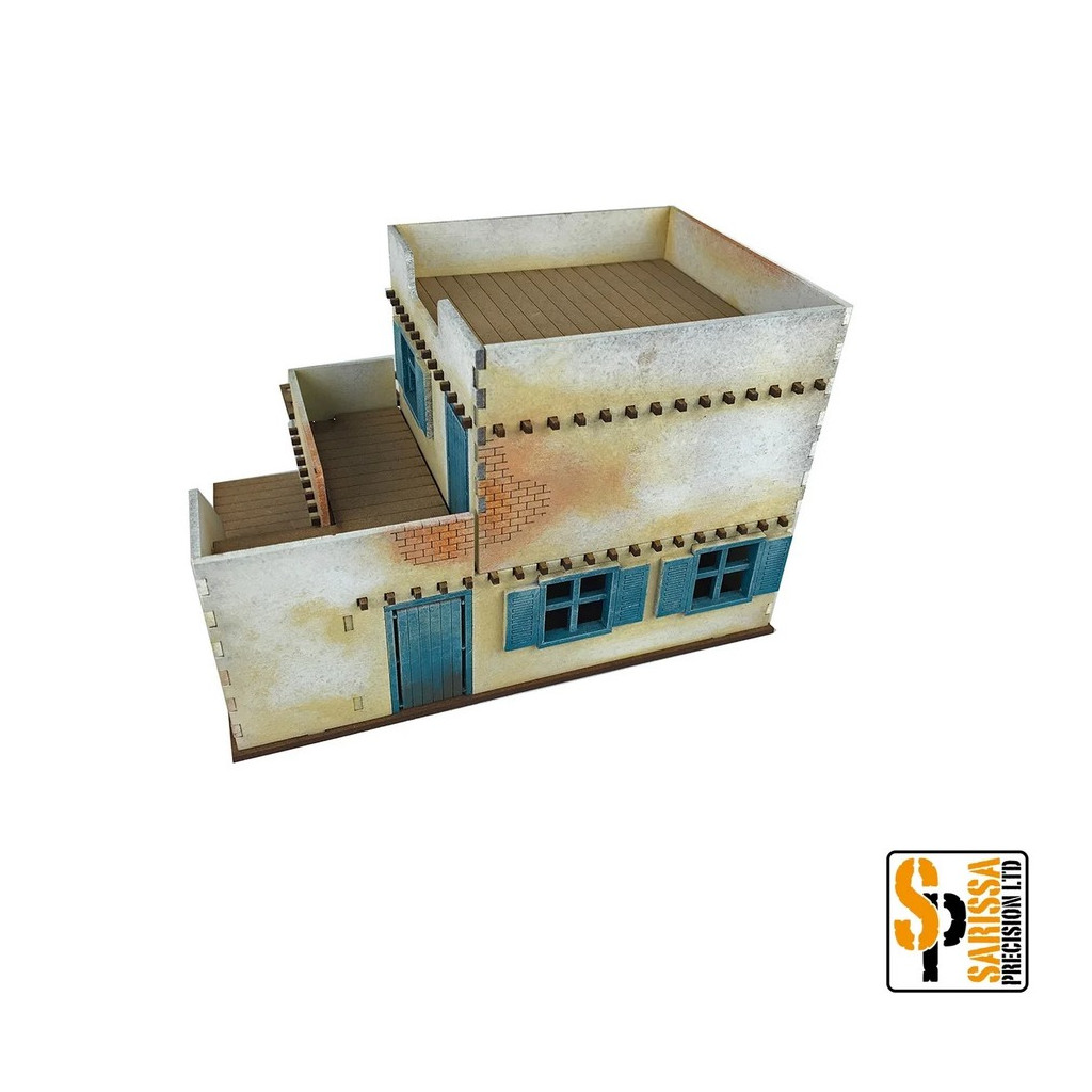 Old West: Adobe Two-Storey Cantina