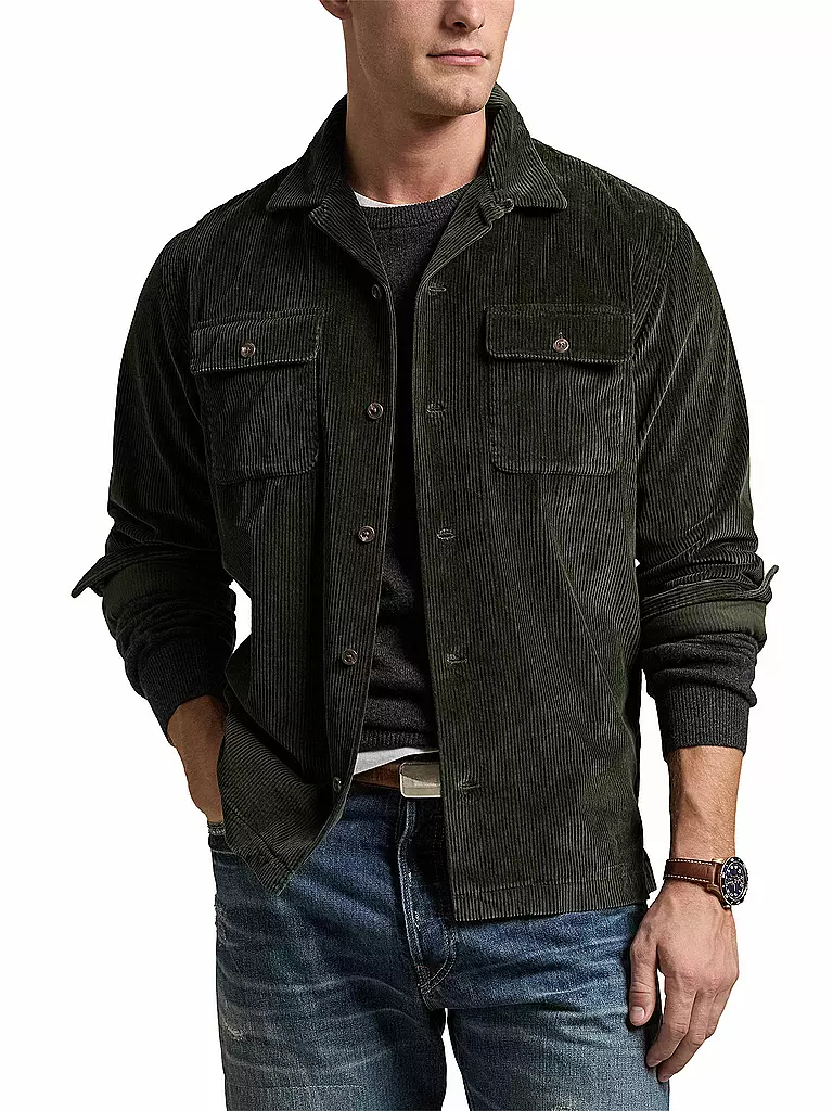 POLO RALPH LAUREN Overshirt olive
