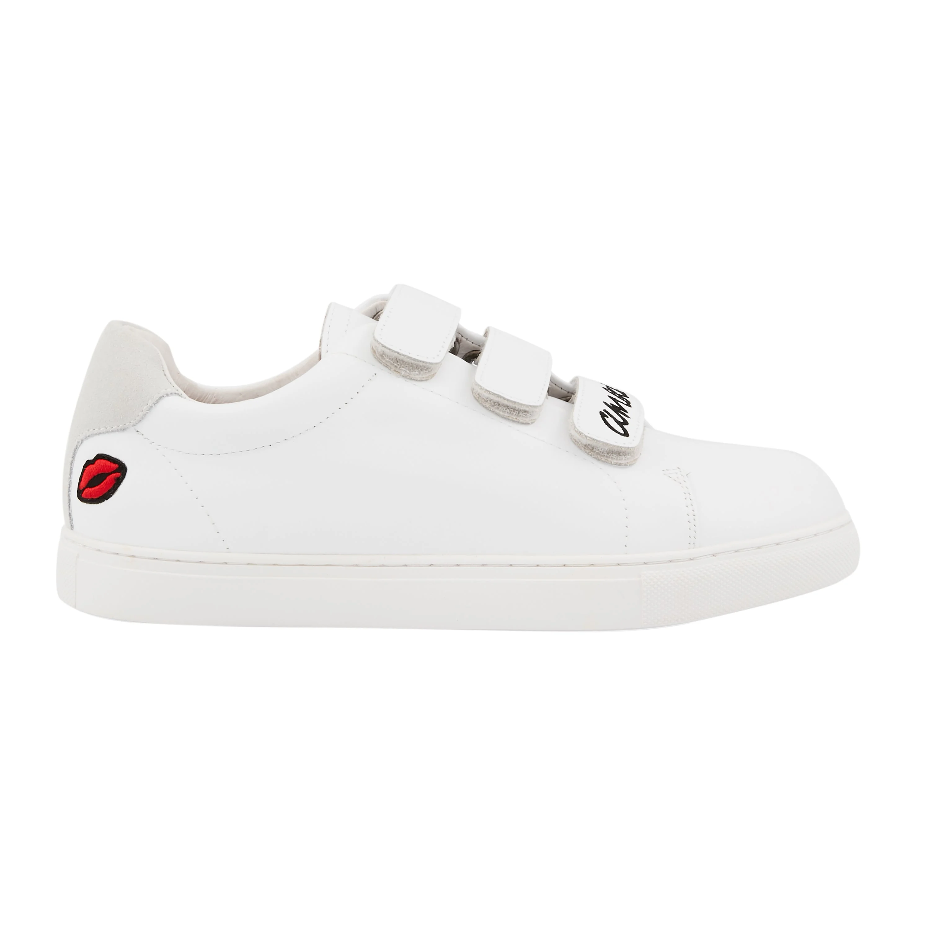 EDITH AMOUR - Sneakers en cuir | Blanc