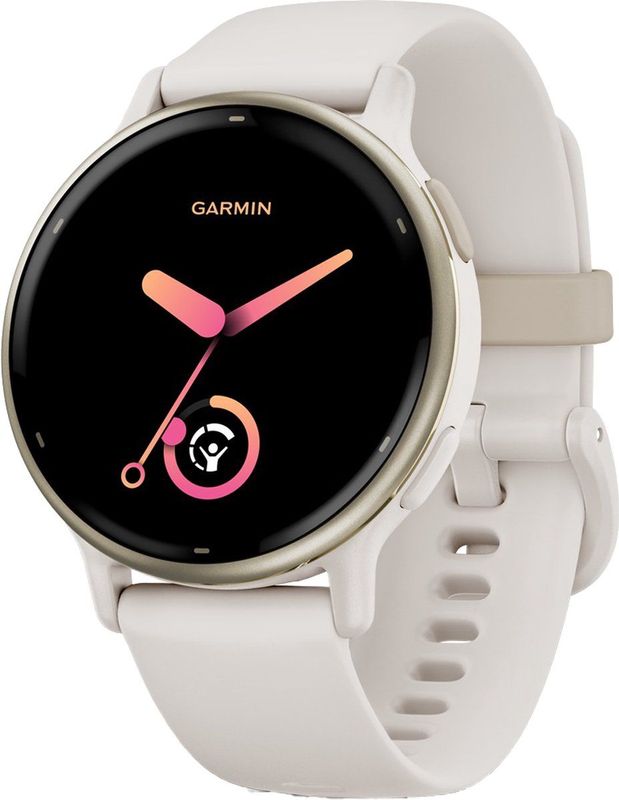 Garmin Vivoactive 5 Sporthorloge Wit Ivoor Goud