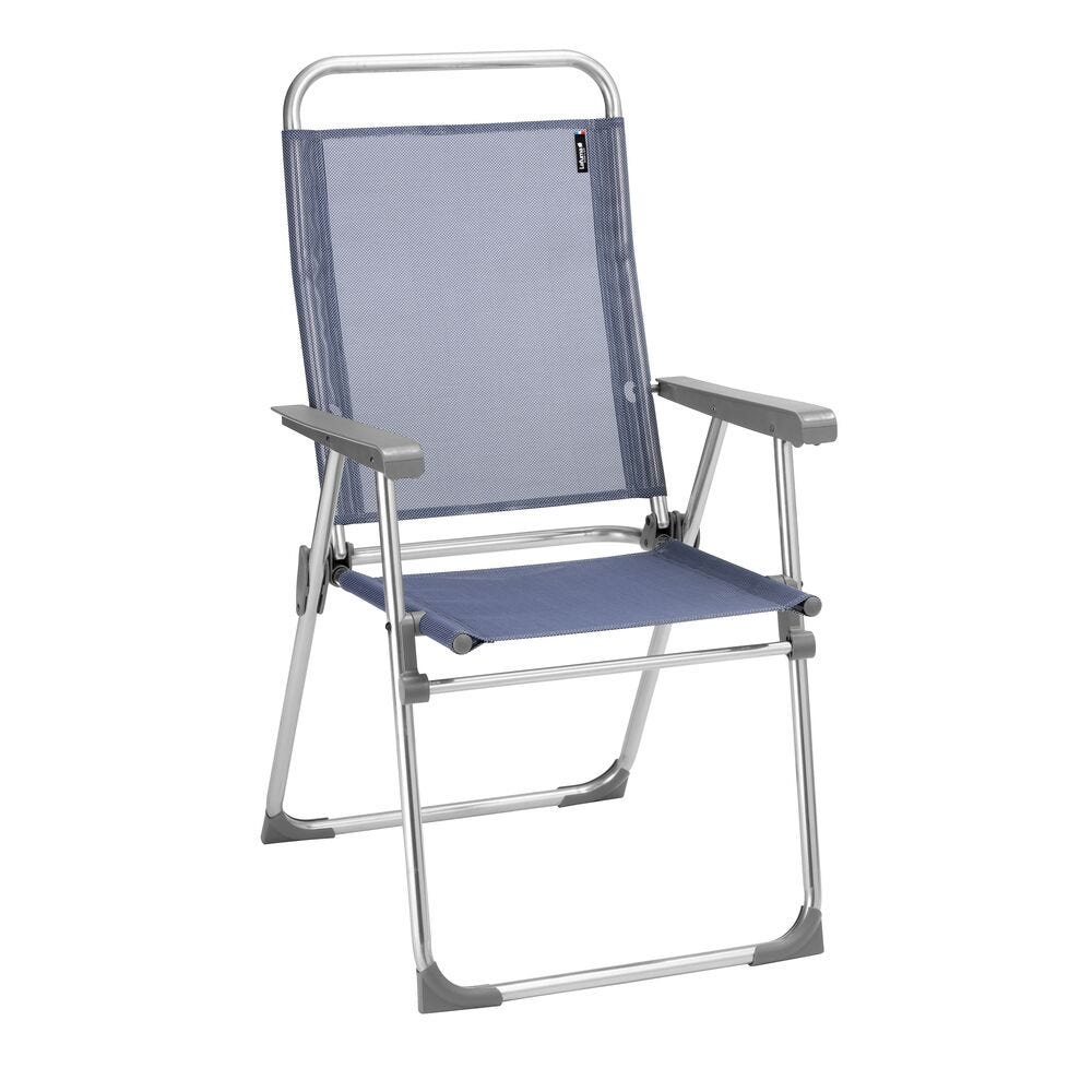 Ultraleichter Klappstuhl Alu Victoria Batyline® Iso Blau Ocean