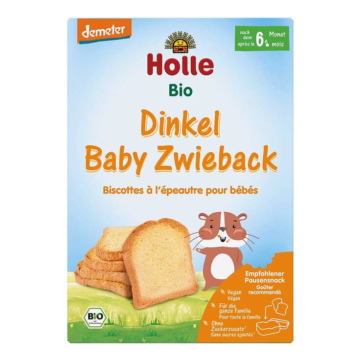 Holle Bio Baby-Zwieback Dinkel, 200 g