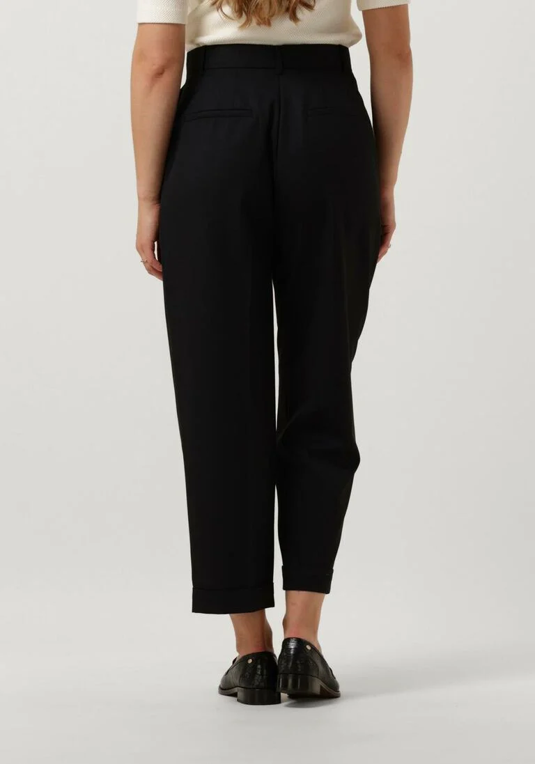 VANILIA zwarte vanilia chino wool relaxed chino