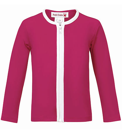 Petit Crabe Badeshirt - Etoile - UV50+ - Maulbeere