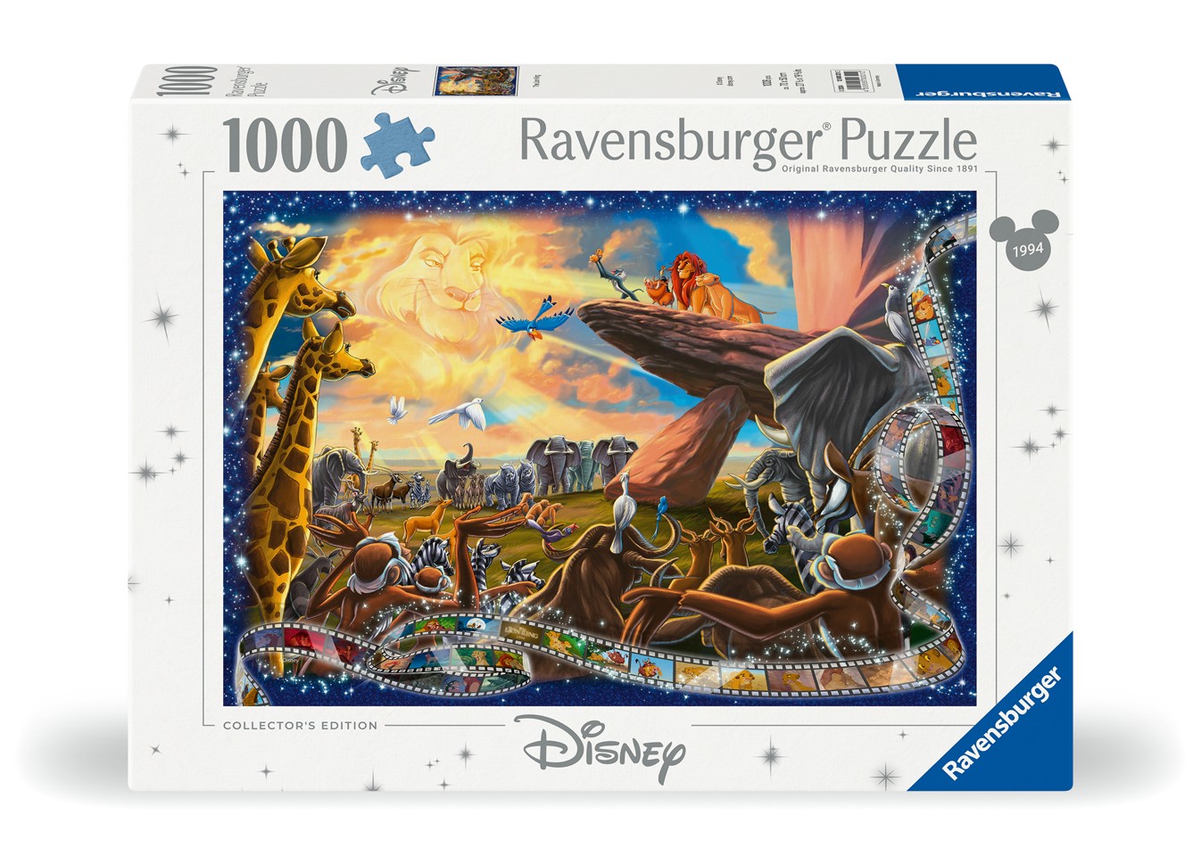 Ravensburger - Puslespil The Lion King 1000 brikker