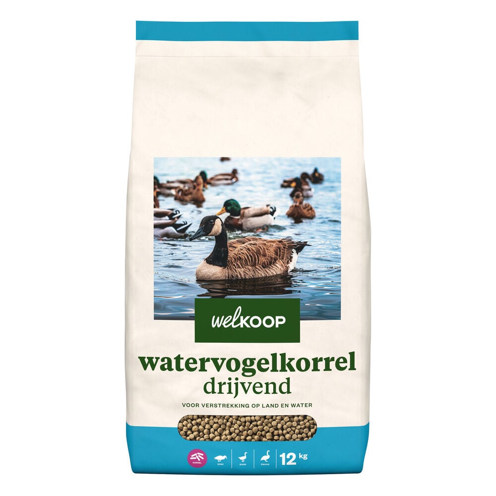 Welkoop Drijvende voeding - Watervogelvoer - 12 Kilogram