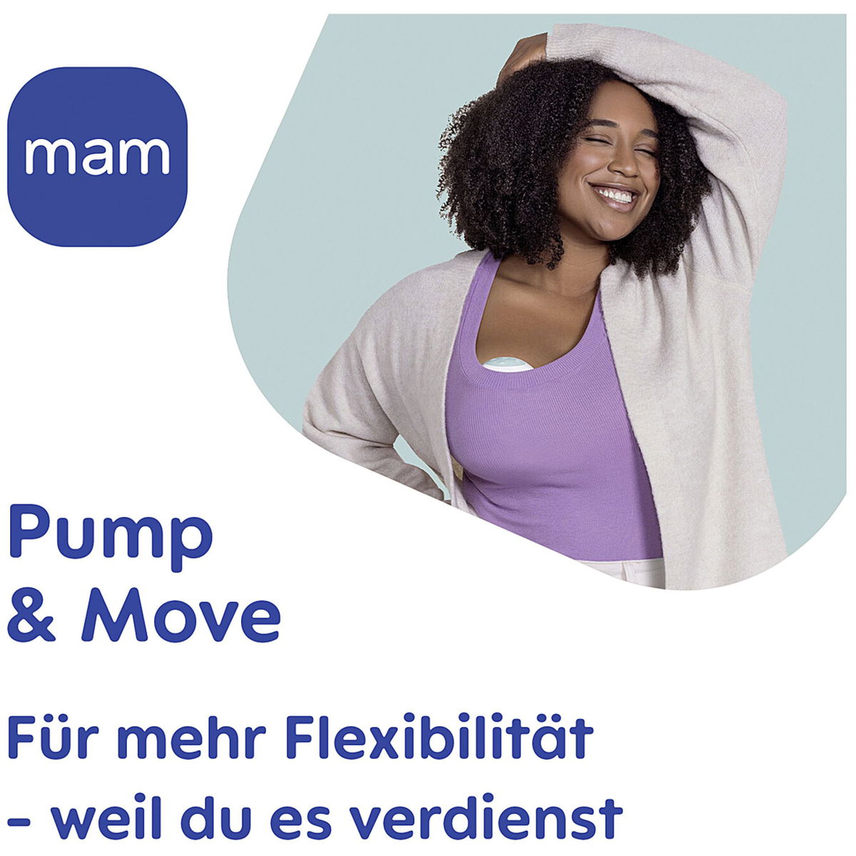 MAMMAM   Milchpumpe Move Hands-free Einzeln