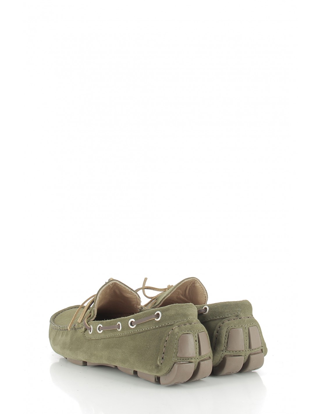 hylton Mocassin Homme 88852-07 Daim Kaki