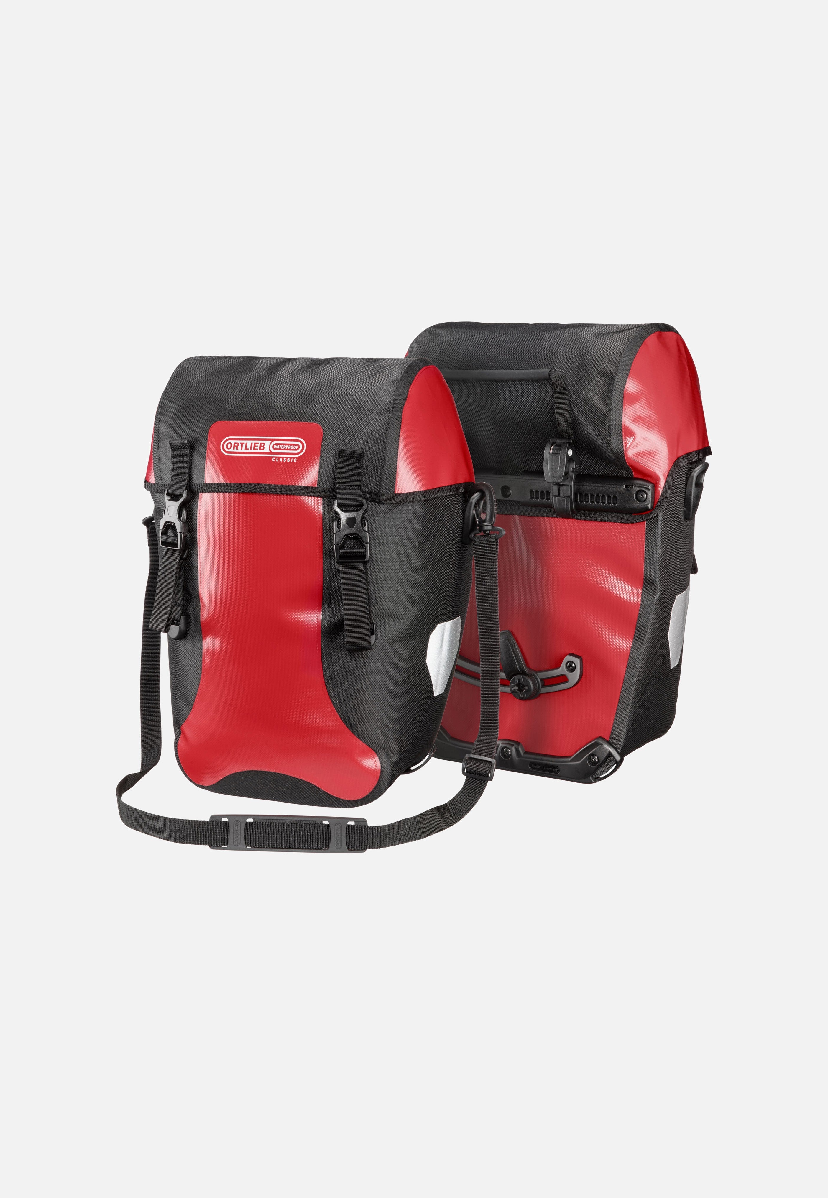 Bike-Packer Rot Schwarz - Fahrradtasche