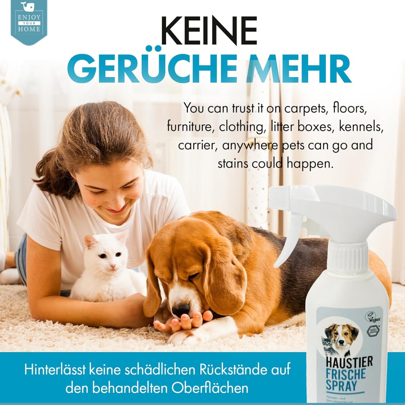Enjoy Your Home Haustier-Geruchsentferner 250ml