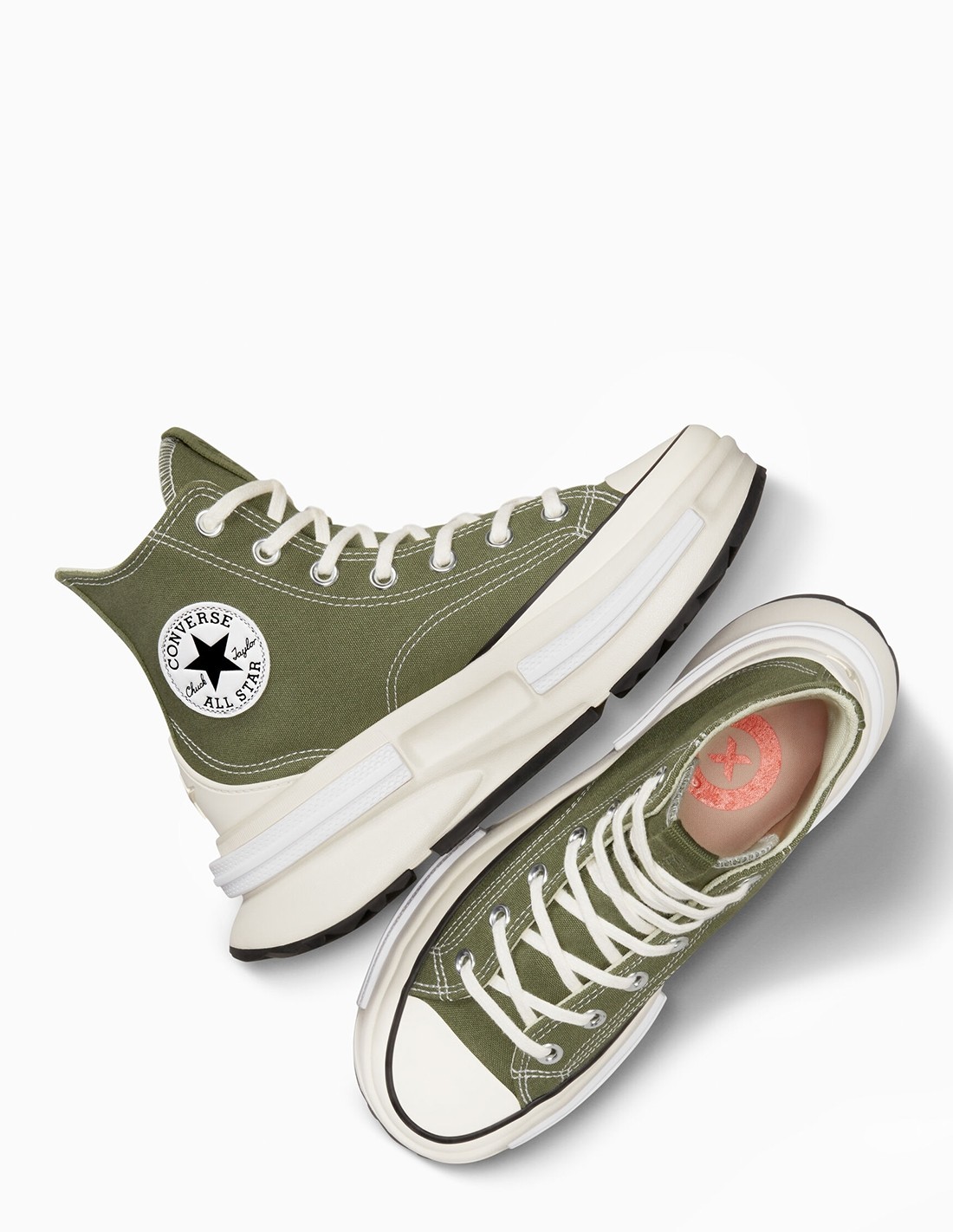 converse Sneakers femme run star legacy cx kaki