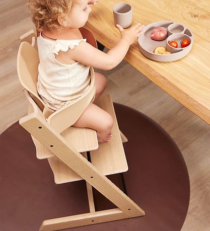 Filibabba Skridsikkert Stoleunderlag - PU-l?der - 110 cm - Brun