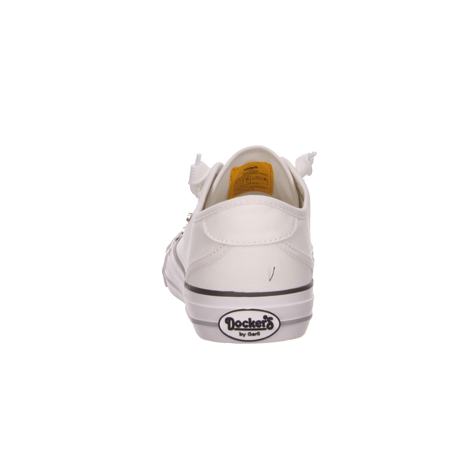 Dockers Schnürhalbschuh weiß weiss/weiss kombi