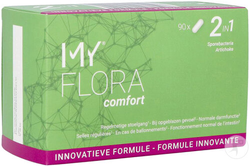 My Flora Comfort Fonction Intestinale 90 Capsules