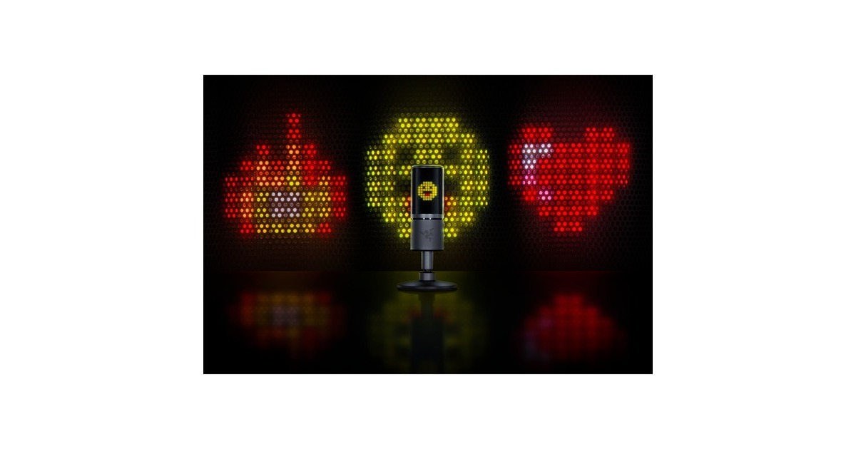RazerSeiren Emote microfoon  (Zwart)