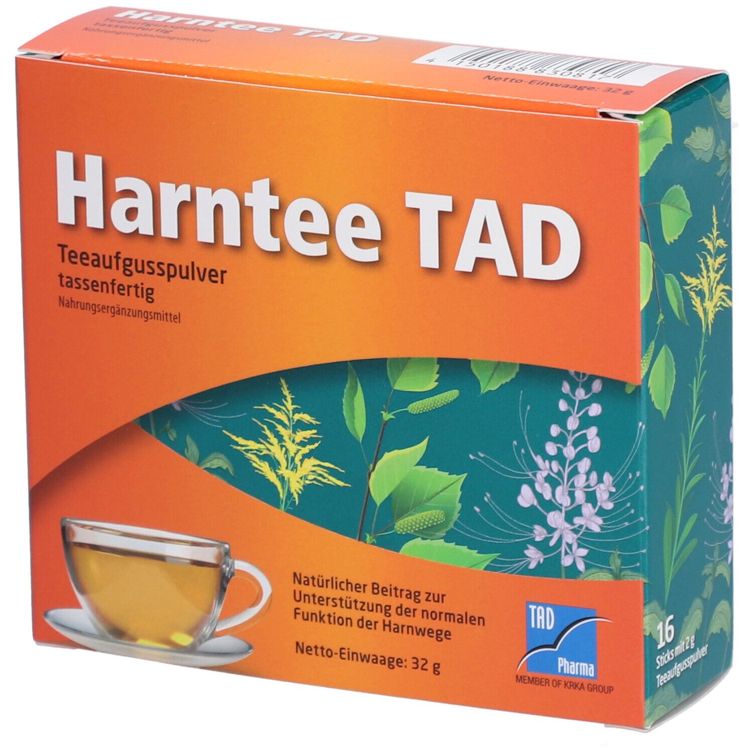 HARNTEE TAD Sticks Teeaufgusspulver