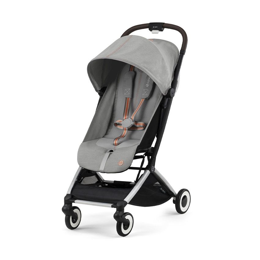 Poussette ultra-compacte Orfeo lava grey - Ecru