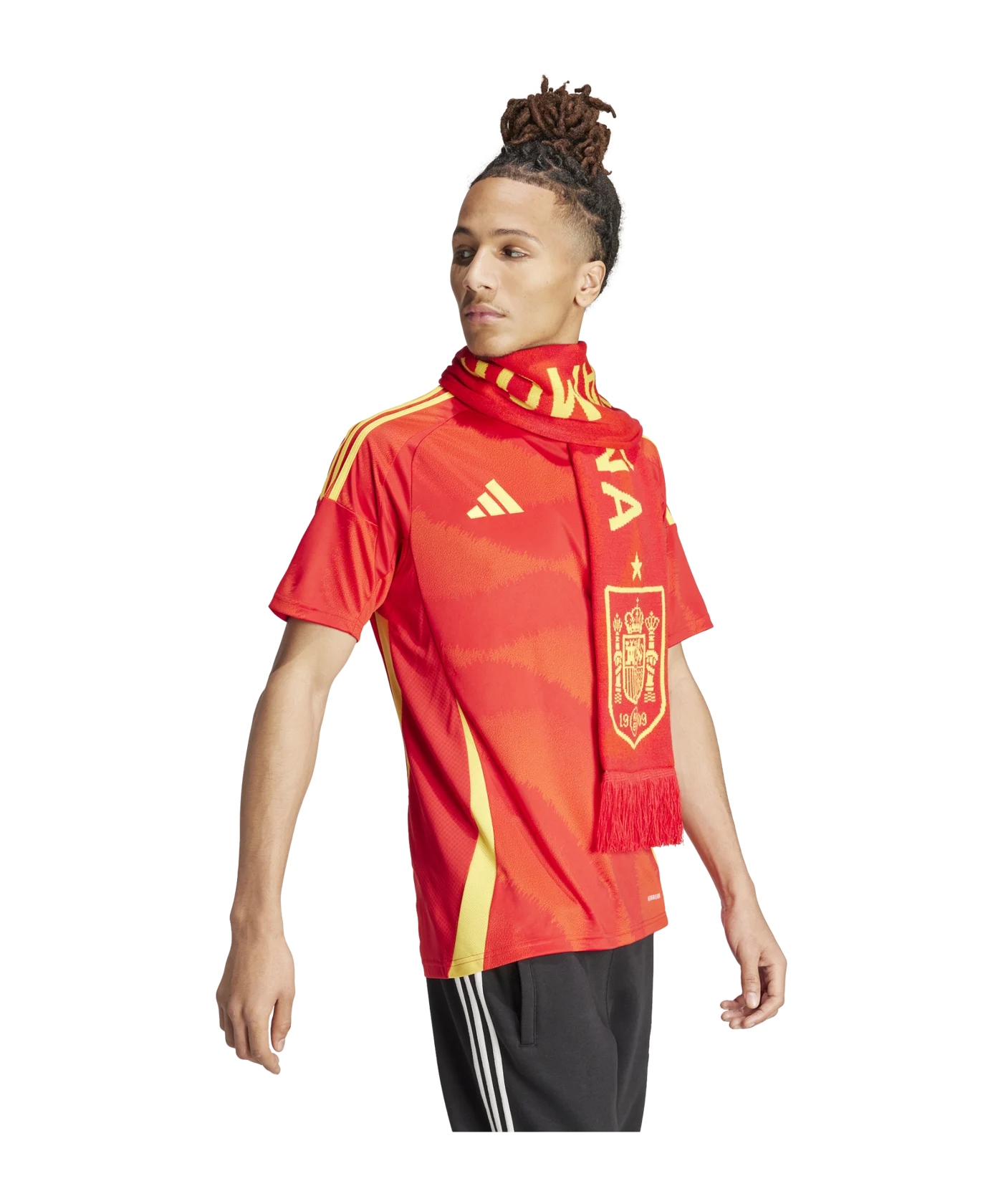 adidas Spanien Trikot Home EM 2024 Rot
