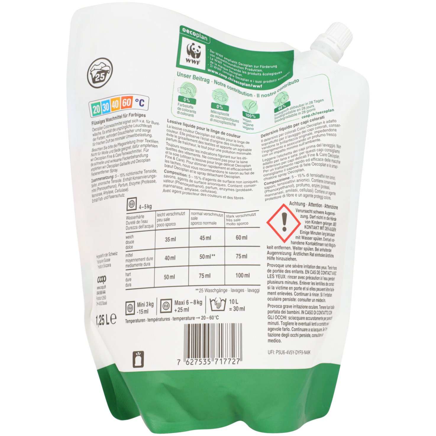 Oecoplan Color Gel 25 Waschgänge