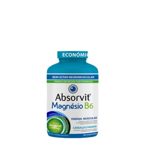 Absorvit Magnésio   B6 180 Comprimidos