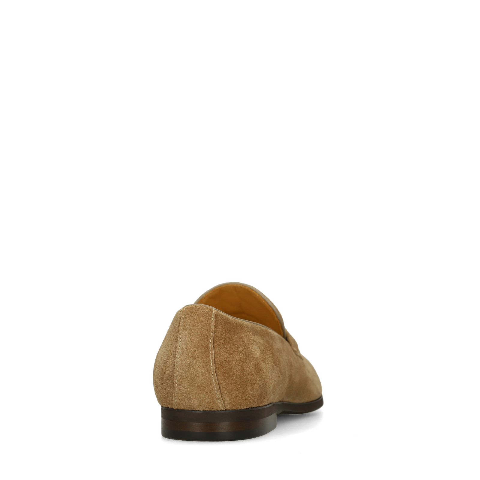 Taupe suède loafers