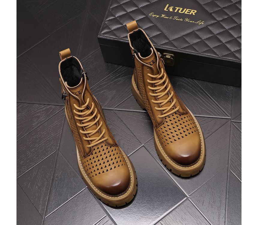 Mr Ozera - Veterlaarzen met studs
