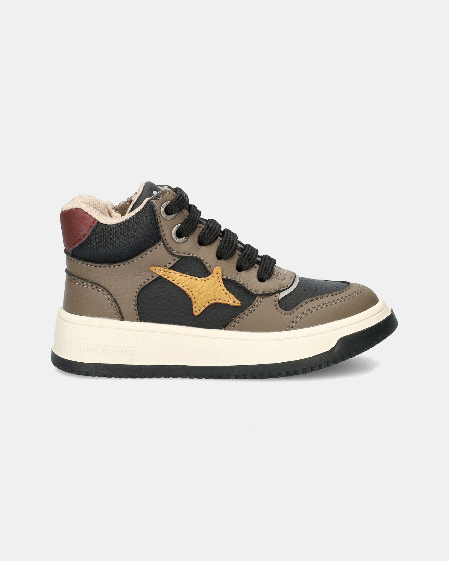 Shoesme Hoge sneakers  - groen
