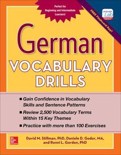 German Vocabulary Drills (Paperback)