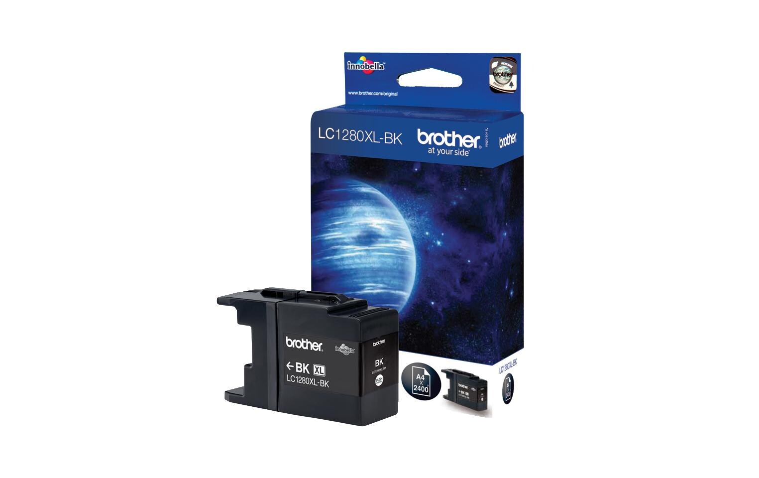 Tinte LC-1280XLBK BlackTinte mit hoher Kapazität, schwarz