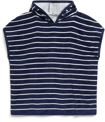 Nordbjørn Skrea Badeponcho, Navy Stripe