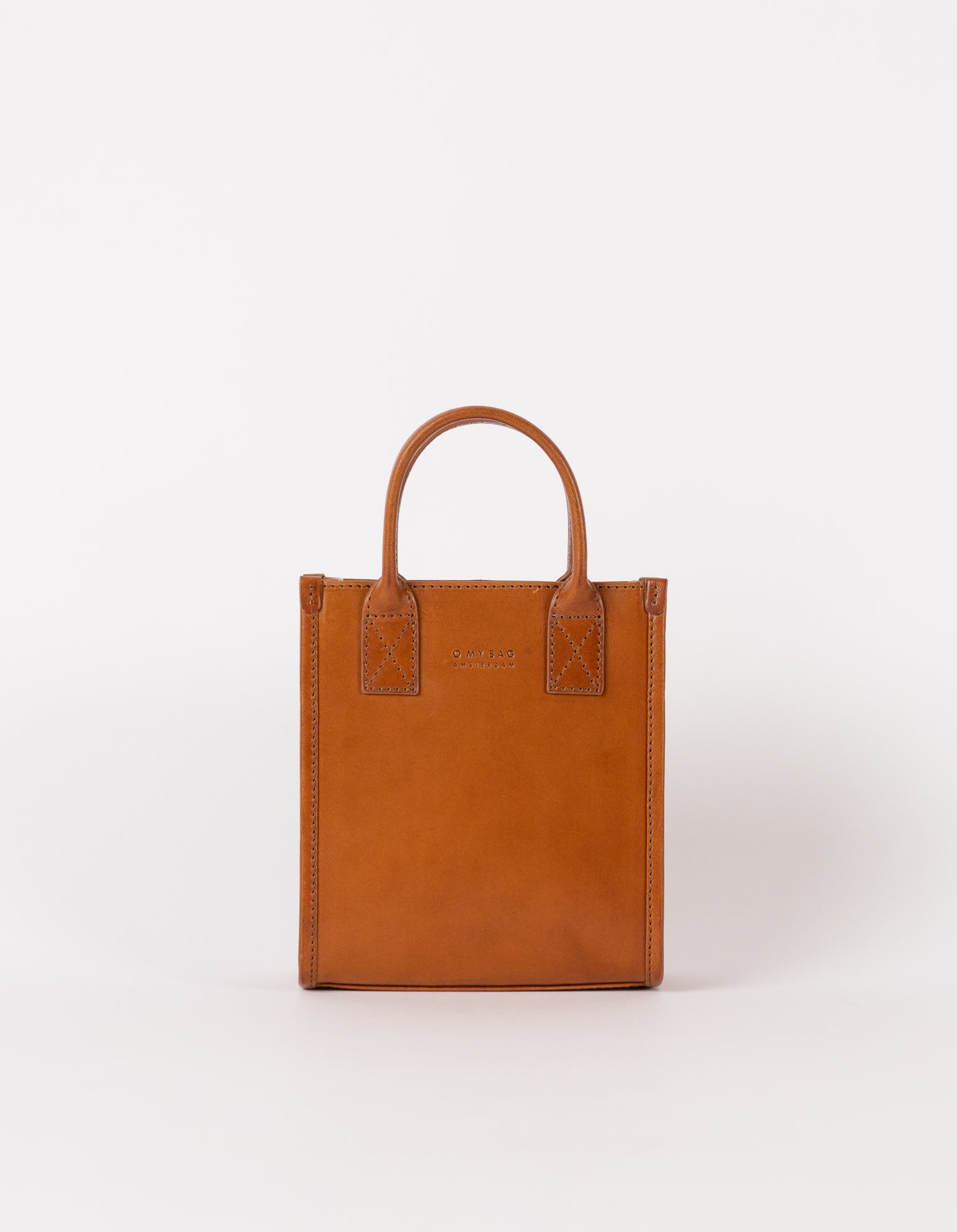 Jackie Mini - Cognac Classic Leather