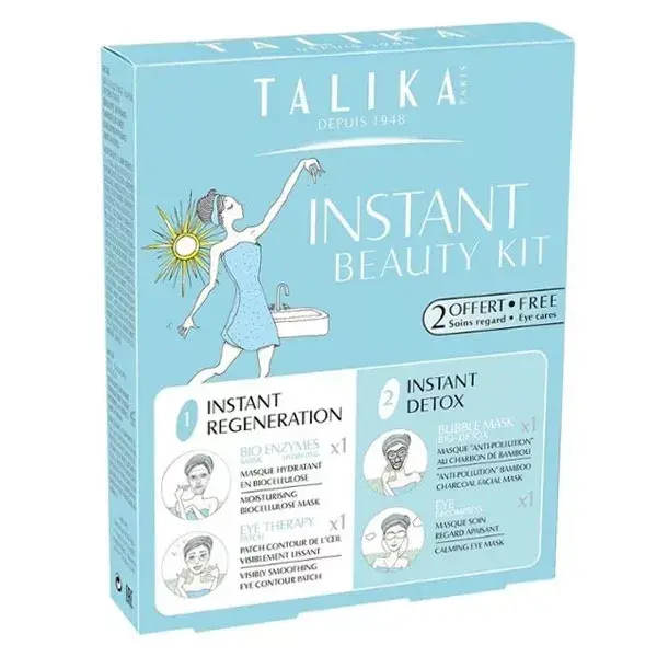 Kit de Beleza Instantânea Talika com 4 Produtos