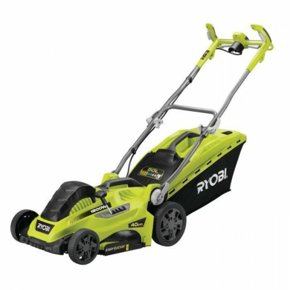 Tondeuse a gazon électrique 1800w 40cm de coupe rlm18e40h - 5 réglages de hauteur de coupe + mulching