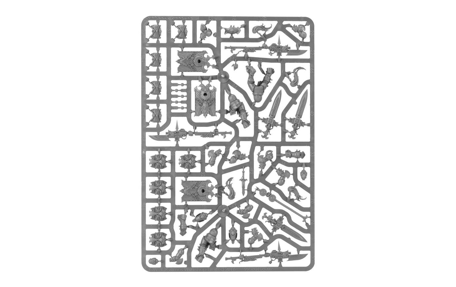 Figurenset Warhammer 40.000 Custodian Guard SquadWarhammer Miniaturen: Adeptus Custodes Custodian Guard