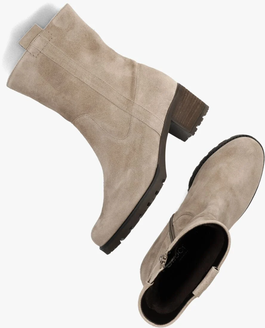 GABOR beige gabor enkellaarsjes 806