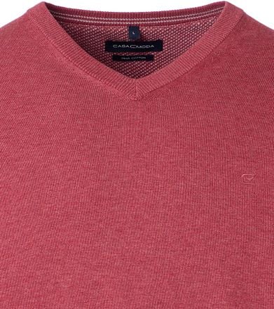 Casa Moda Pullover V-Hals Fresh Brick 004430-412 kopen