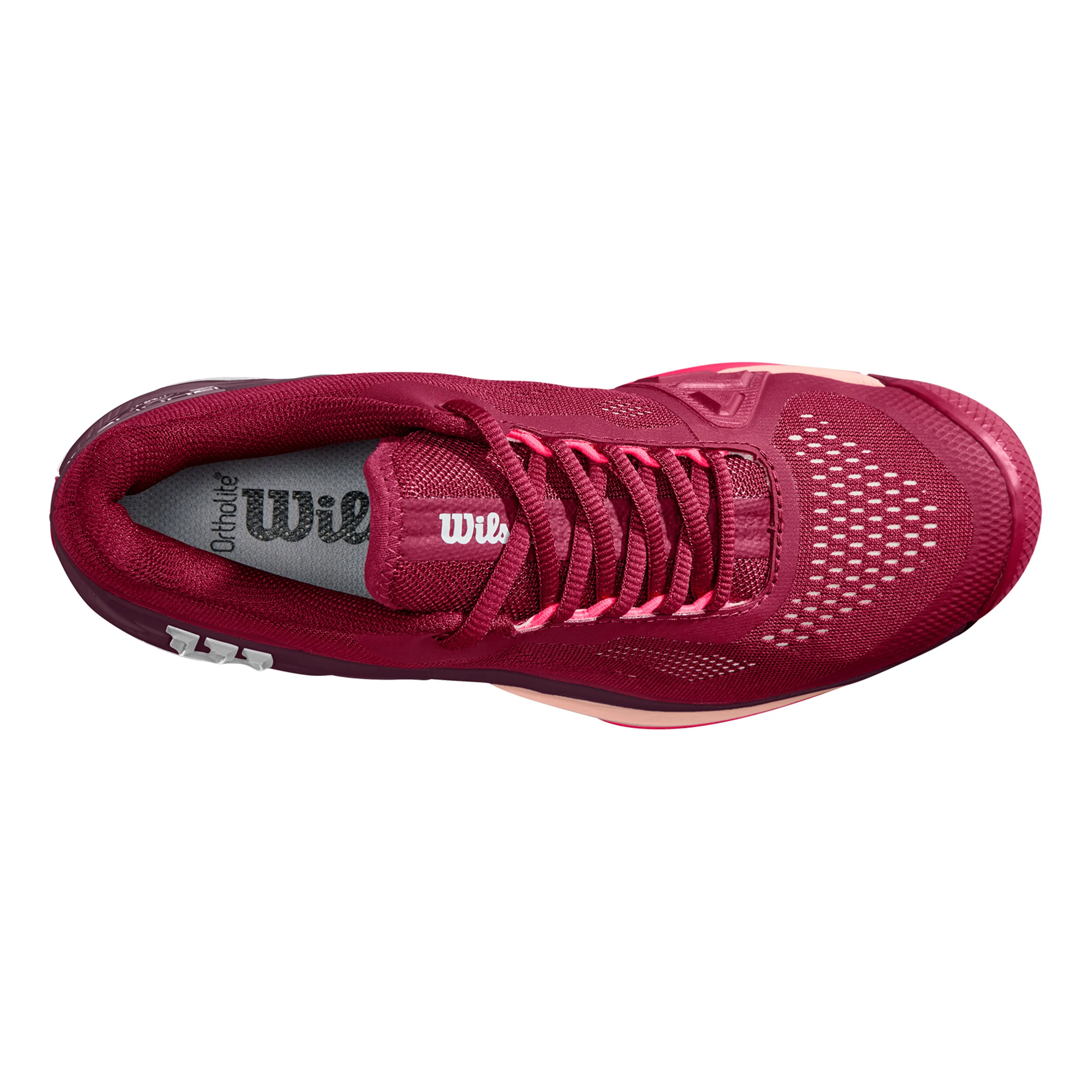 Wilson Rush Pro 4.0 Chaussures Toutes Surfaces Femmes - Rouge Foncé , Berry