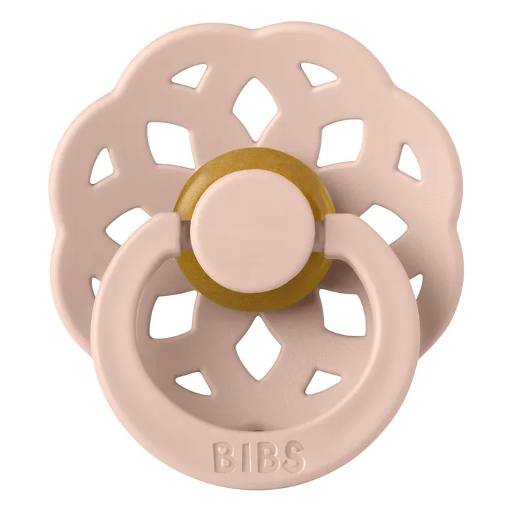 Bibs Tétines en caoutchouc naturel Bohème - Set de 2 | Blush