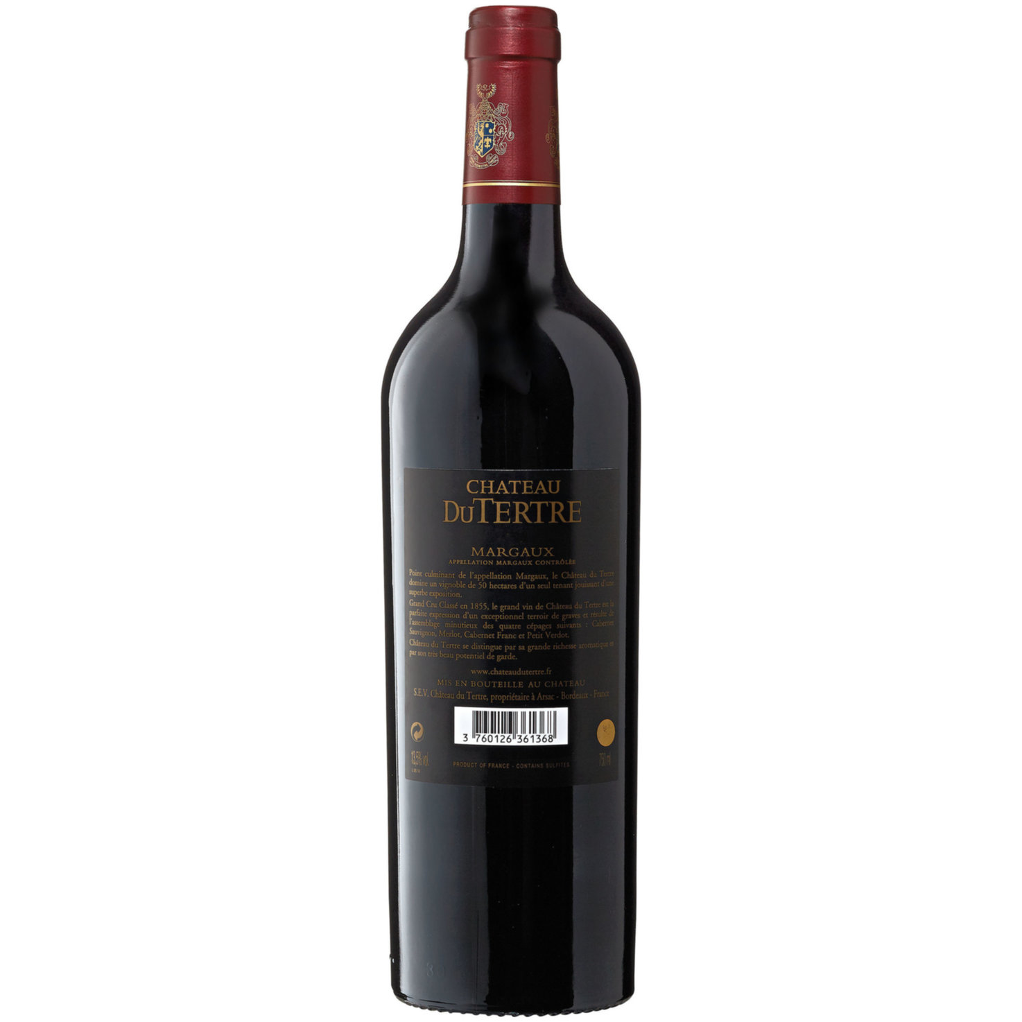 Château du Tertre Margaux AC 5ème Cru Classé -75cl