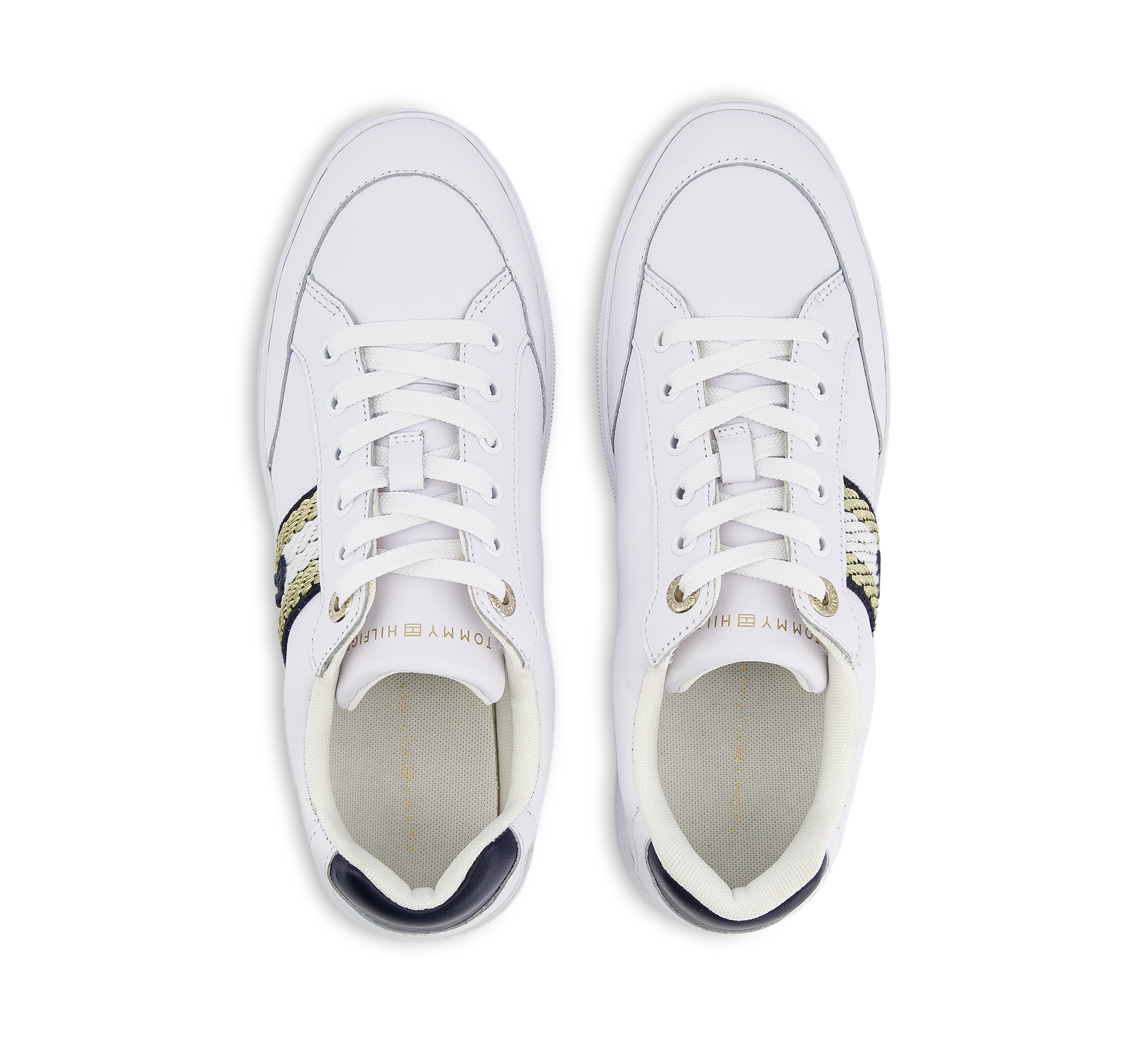 Tommy Hilfiger Court Sneaker With Webbing - Sneaker low