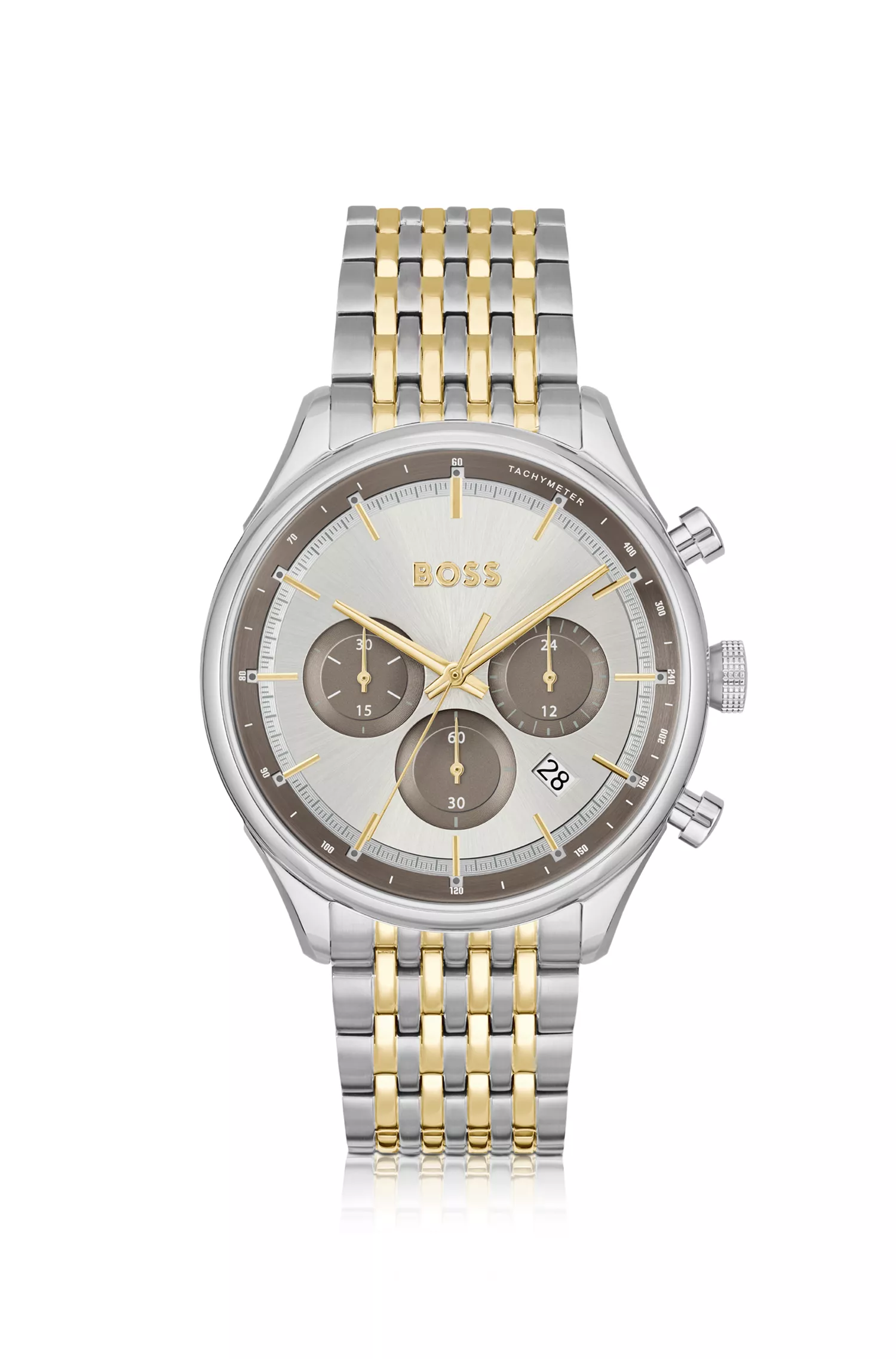 Relógio BOSS Black-Chronograph com efeito bicolor