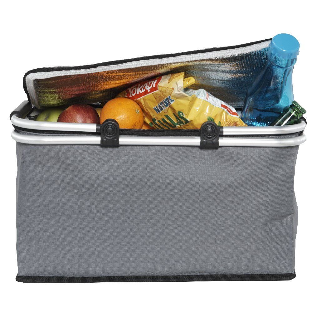 Panier pique nique gris