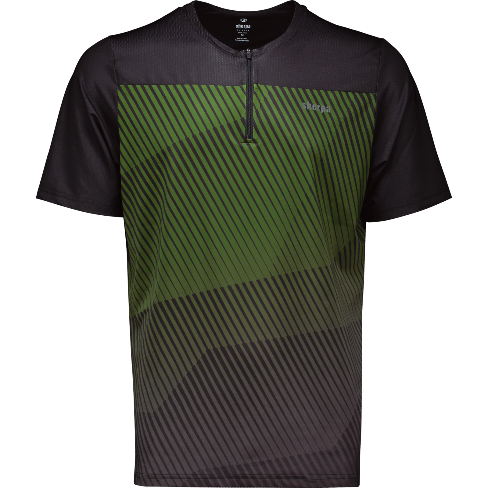 Sherpa Herren-Velotrikot Khumbu AOP M, dunkelorange